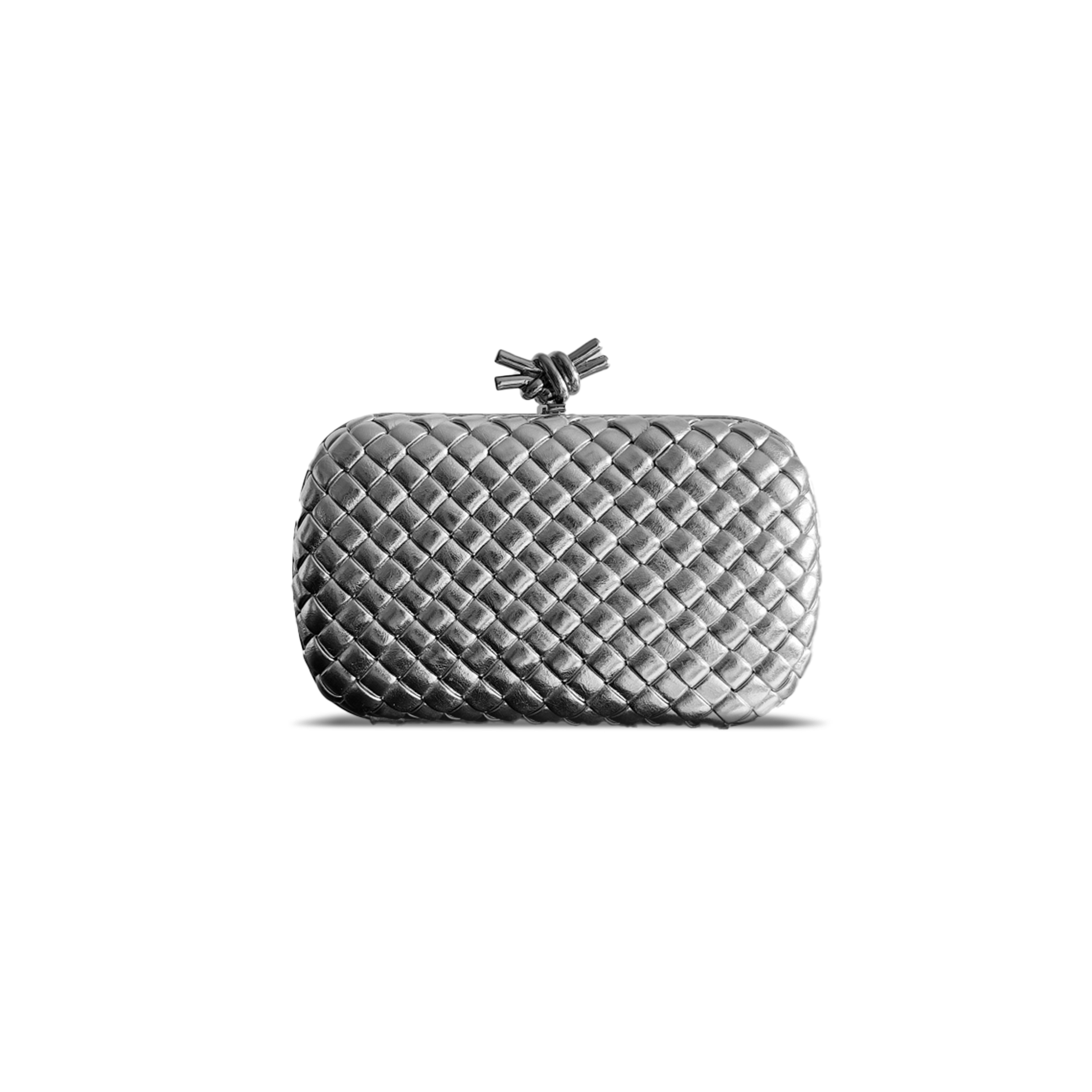 bo*te*ga Ve*ne*ta knot minaudiÈre clutch 717622v2h417500 (20.5*12.5*6cm)